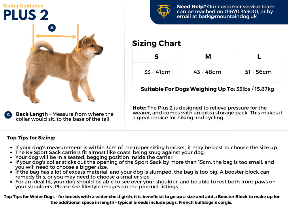 K9 Sport Sack - Plus 2 - Image 15