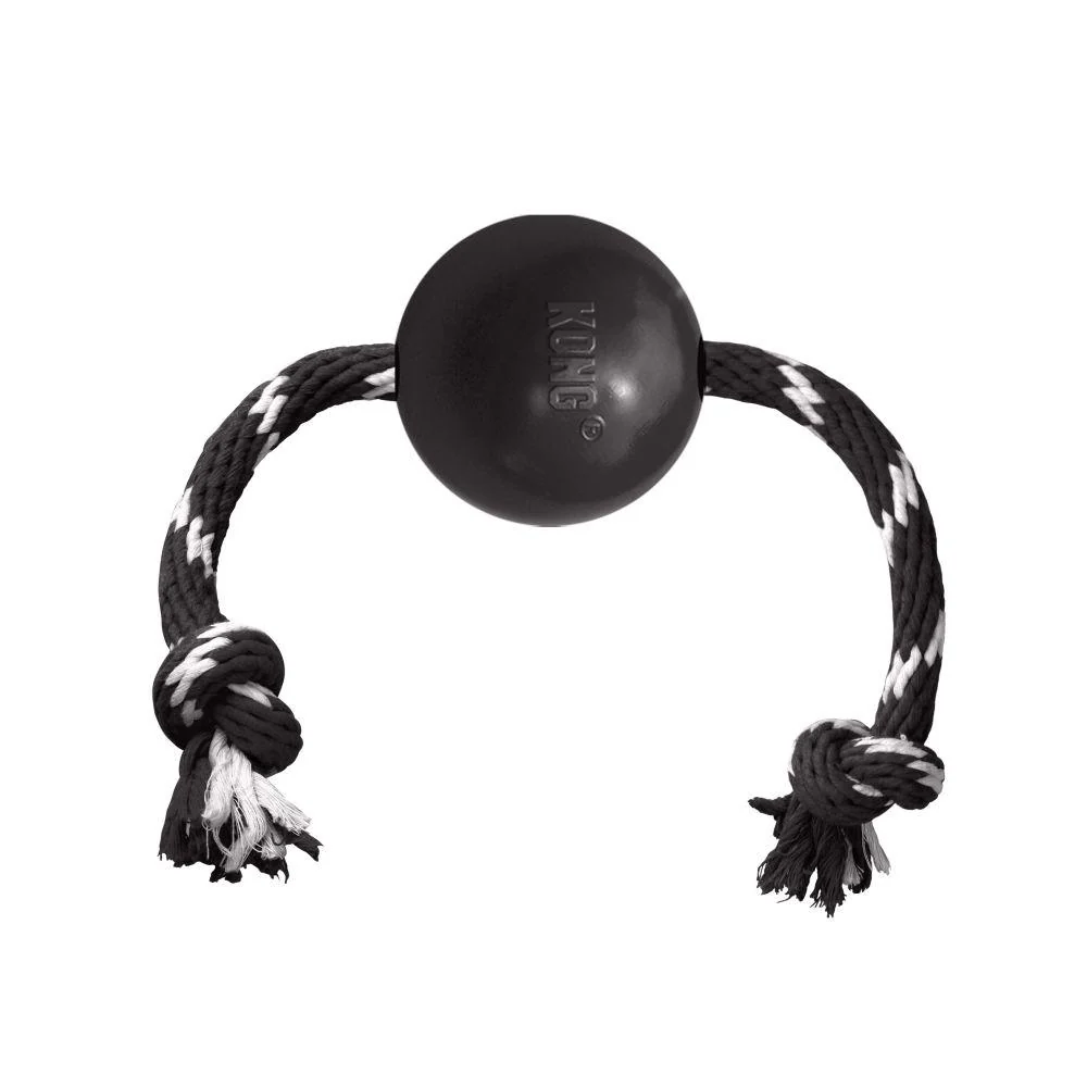 KONG - Extreme Ball with Rope (Large) - Image 3